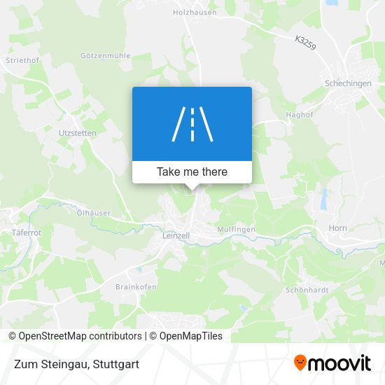 Карта Zum Steingau