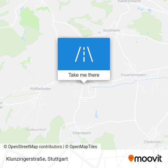 Klunzingerstraße map