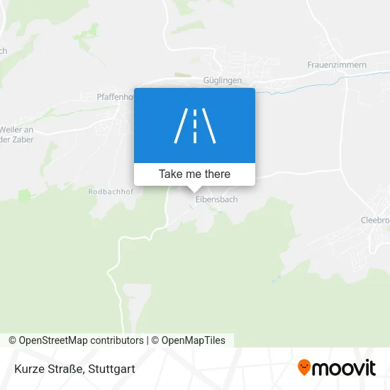 Карта Kurze Straße
