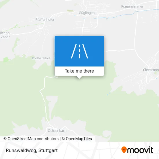 Карта Runswaldweg