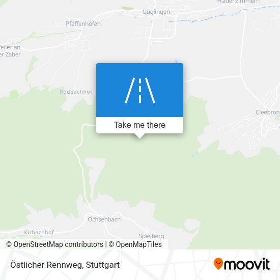 Карта Östlicher Rennweg