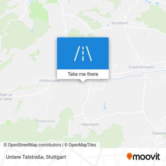 Карта Untere Talstraße