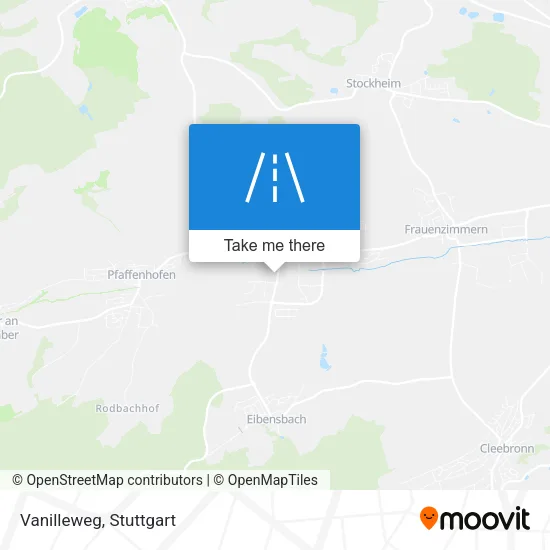 Карта Vanilleweg