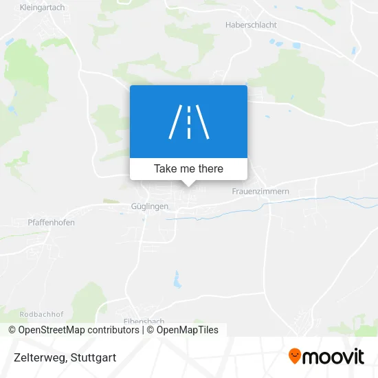 Карта Zelterweg
