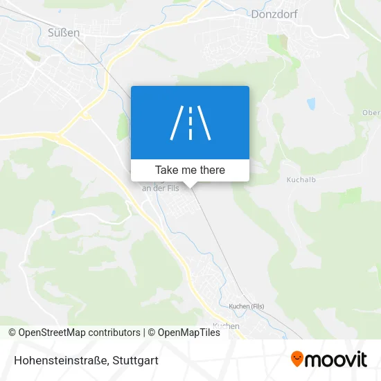 Карта Hohensteinstraße