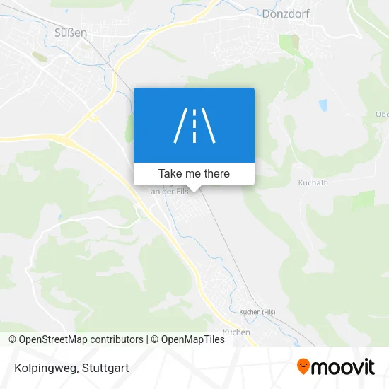 Kolpingweg map