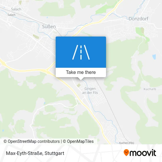 Карта Max-Eyth-Straße