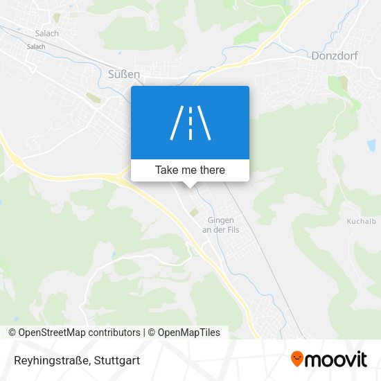 Карта Reyhingstraße