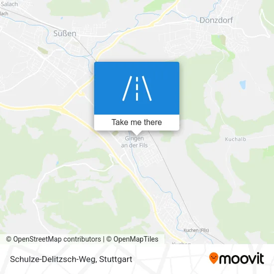 Карта Schulze-Delitzsch-Weg