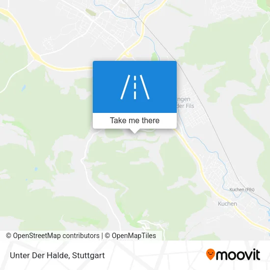 Карта Unter Der Halde