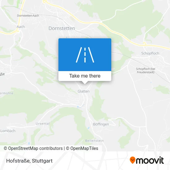Карта Hofstraße