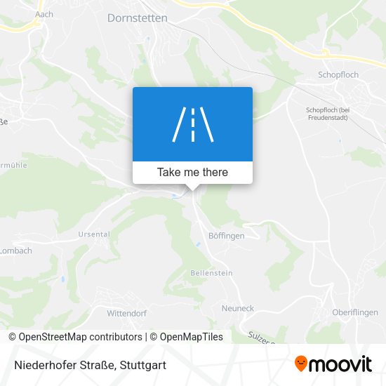 Niederhofer Straße map