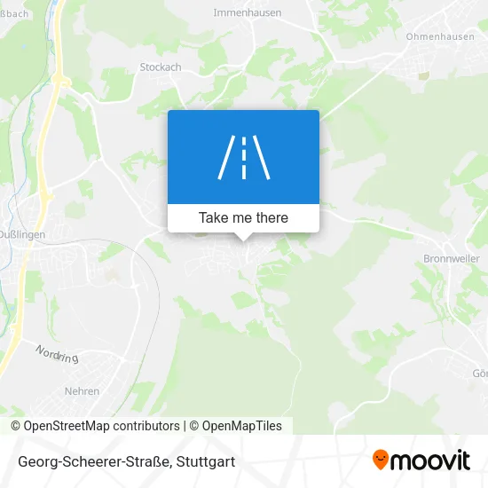 Карта Georg-Scheerer-Straße