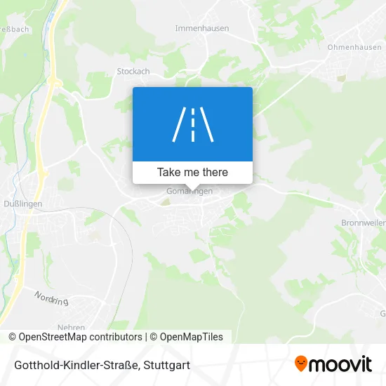 Карта Gotthold-Kindler-Straße