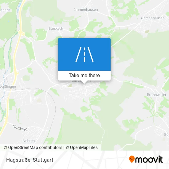 Hagstraße map