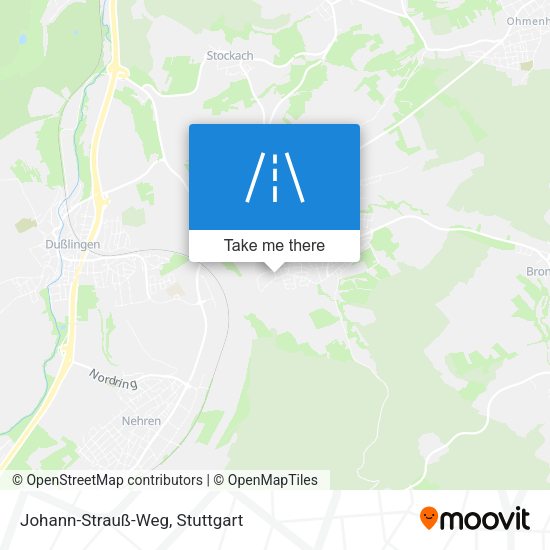Johann-Strauß-Weg map