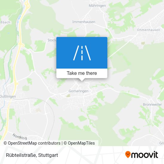 Rübteilstraße map