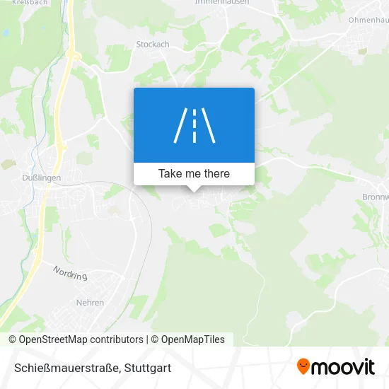 Карта Schießmauerstraße