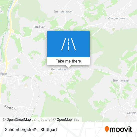 Schömbergstraße map