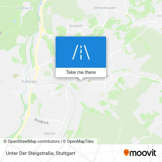 Карта Unter Der Steigstraße