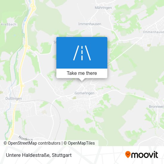 Untere Haldestraße map
