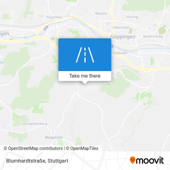 Blumhardtstraße map