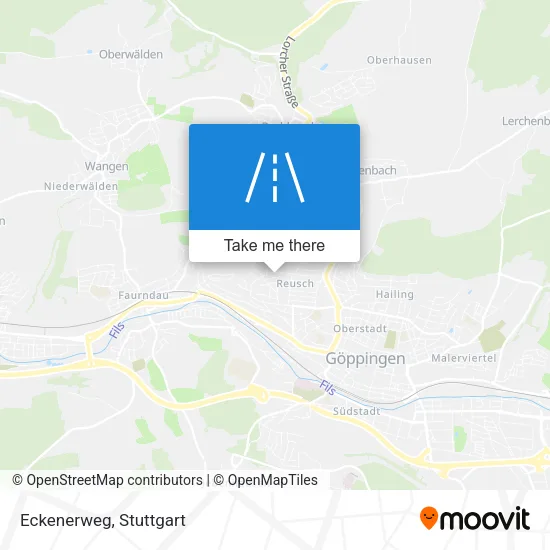 Карта Eckenerweg