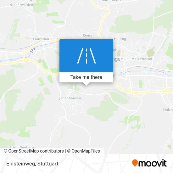 Карта Einsteinweg