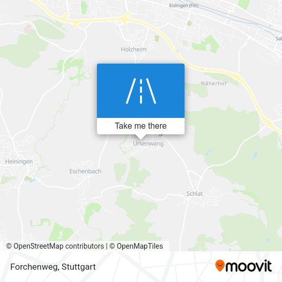 Карта Forchenweg
