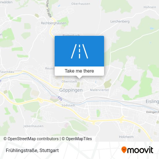Frühlingstraße map
