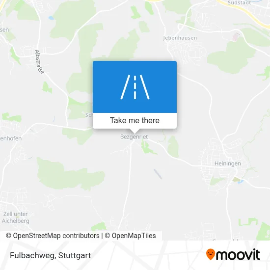 Fulbachweg map