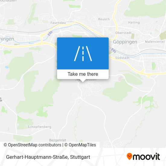 Карта Gerhart-Hauptmann-Straße