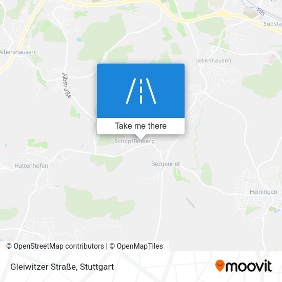 Gleiwitzer Straße map