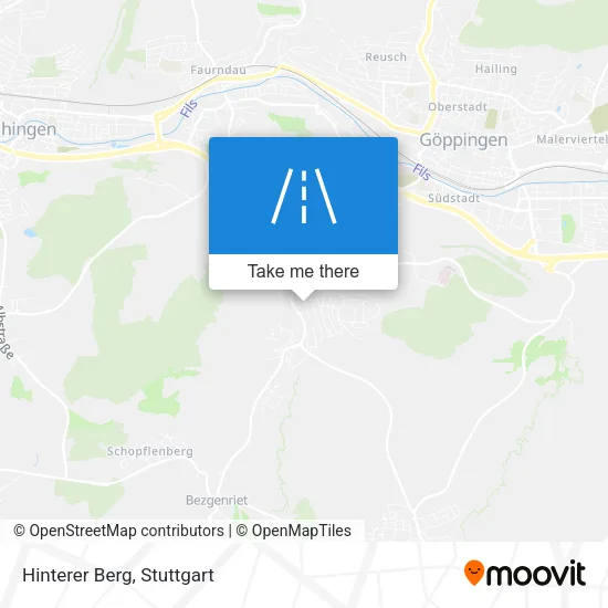 Карта Hinterer Berg