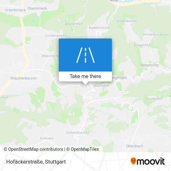 Hofäckerstraße map