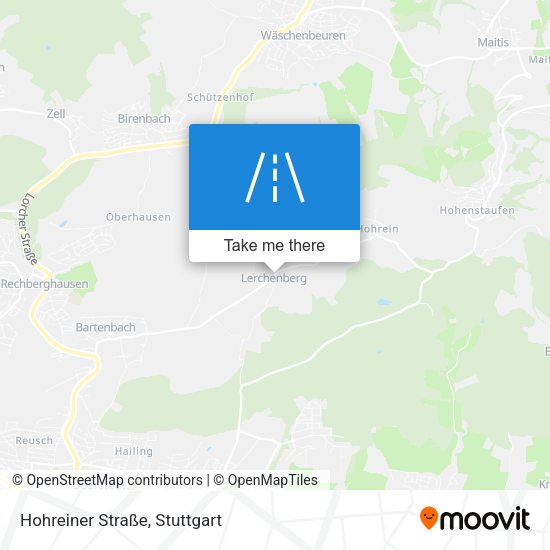 Hohreiner Straße map