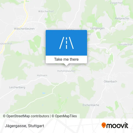 Карта Jägergasse