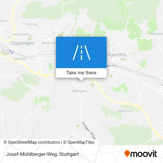 Карта Josef-Mühlberger-Weg
