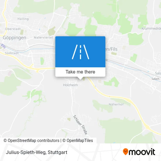 Карта Julius-Spieth-Weg