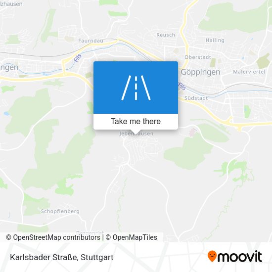 Karlsbader Straße map