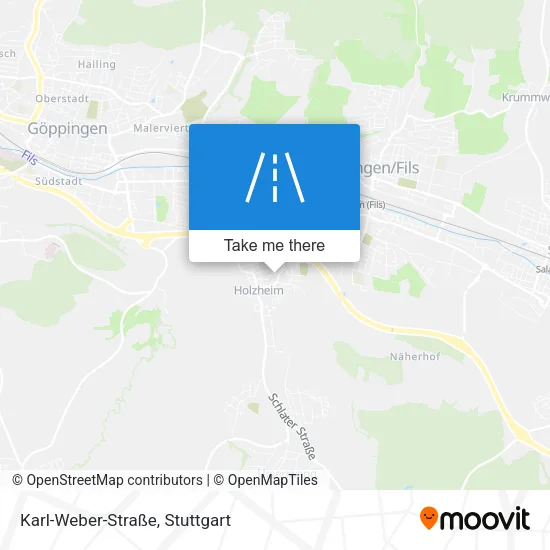 Карта Karl-Weber-Straße