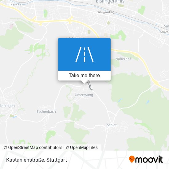 Kastanienstraße map