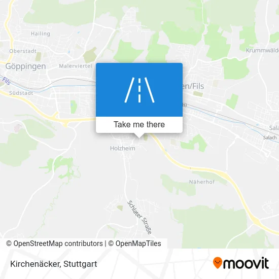 Карта Kirchenäcker