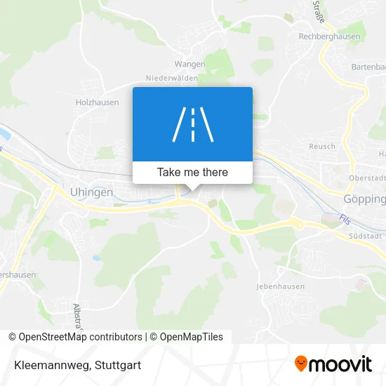Карта Kleemannweg