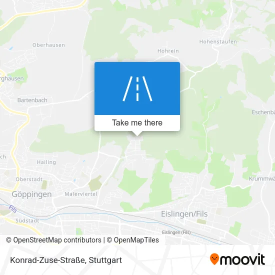 Карта Konrad-Zuse-Straße