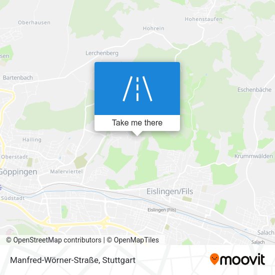 Manfred-Wörner-Straße map