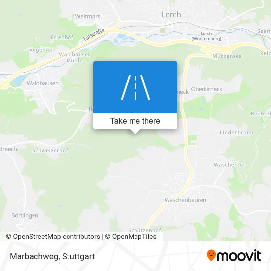 Marbachweg map