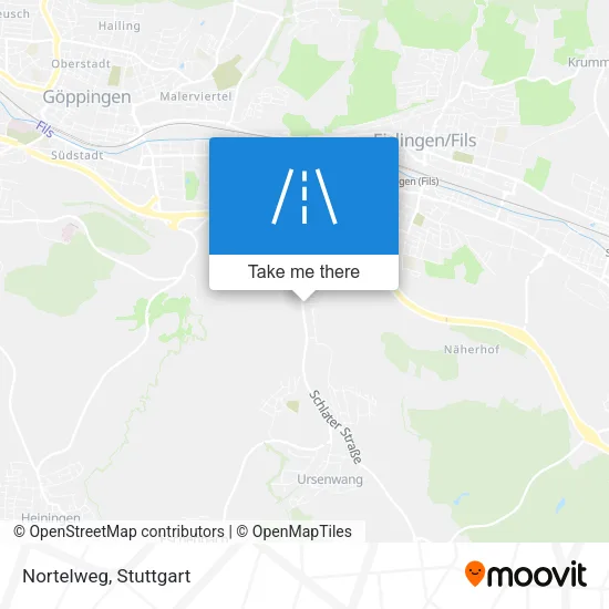 Карта Nortelweg