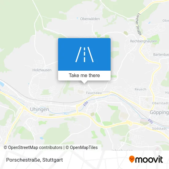 Porschestraße map