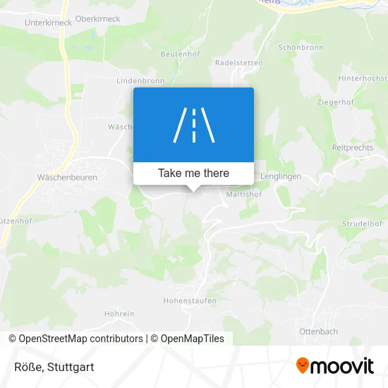 Карта Röße